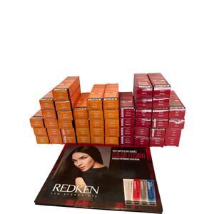 Lot of 48 Redken Color Fusion Hair Colors 2.1 oz New Fashion Copper Gold Brown